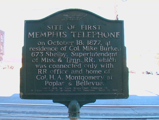 Site of First Memphis Telephone
