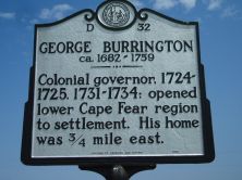 GEORGE BURRINGTON ca. 1682-1759