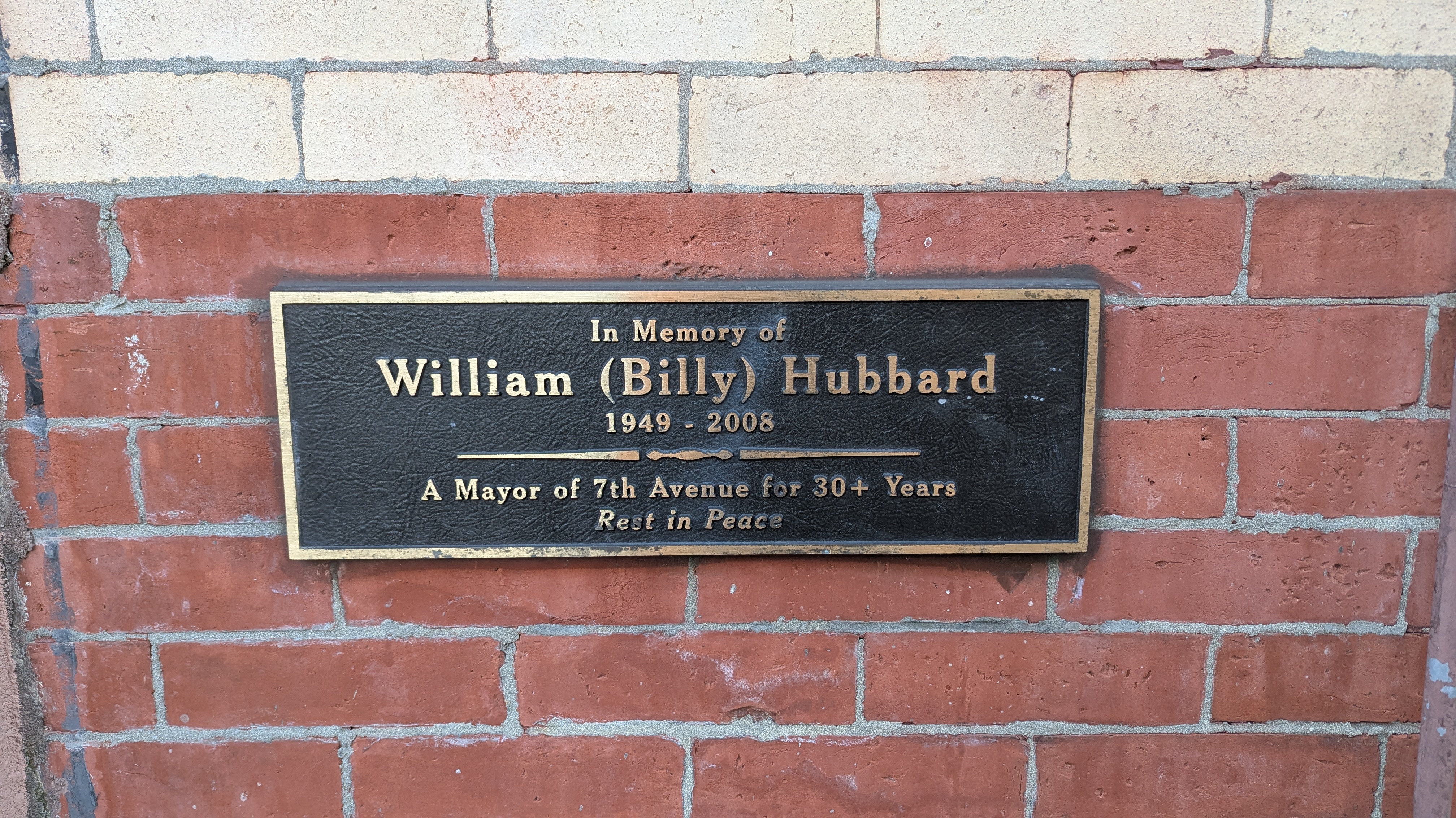William (Billy) Hubbard