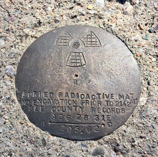 Buried Radioactive Mat