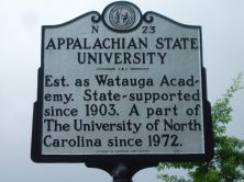 APPALACHIAN STATE UNIVERSITY