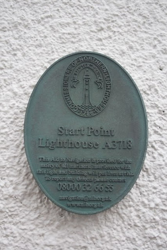 Plaque at Start Point Lighthouse, Sanday, Orkney