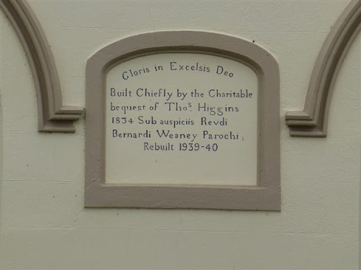 Plaque, St Mary's Church