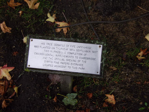 Commemorative plaque, Guardbridge