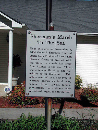 Sherman's march to the Sea
