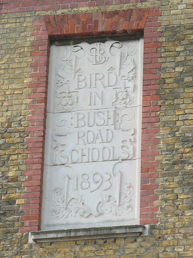 Camelot School: date stone