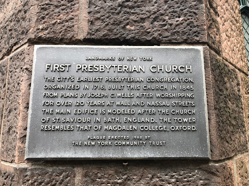 First Presbyterian Church -- NYC