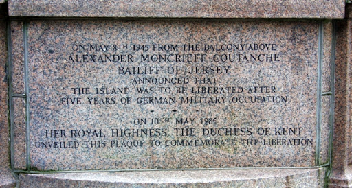 Liberation memorial, Royal Square, St Helier