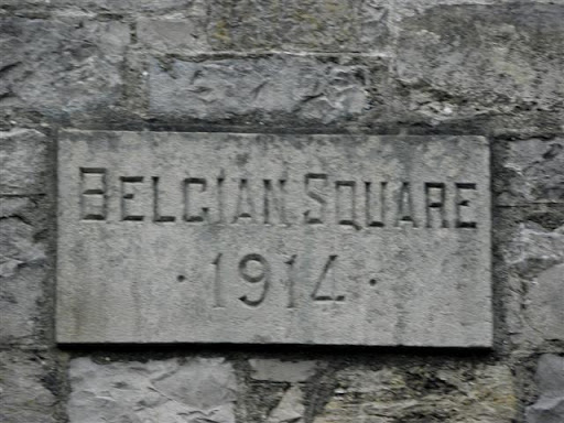 Plaque, Belgian Square