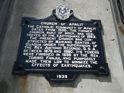 Church of Apalit historical marker