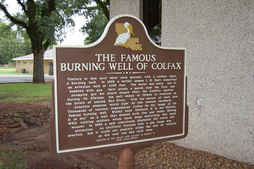 The Famous Burning Well of Colfax