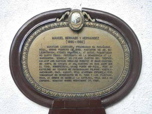 Manuel H. Bernabe historical marker