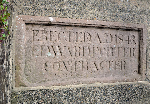 Bridge plaque, Comber