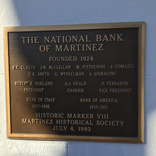The National Bank of Martinez