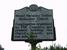 MOUNT HARMONY UNITED METHODIST CHURCH