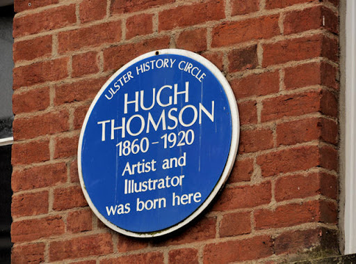 Hugh Thomson plaque, Coleraine