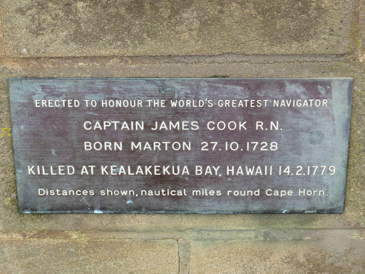 Plaque on nautical signpost