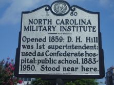 NORTH CAROLINA MILITARY INSTITUTE