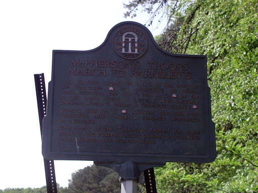 McPherson's Troops March to Barnsley's