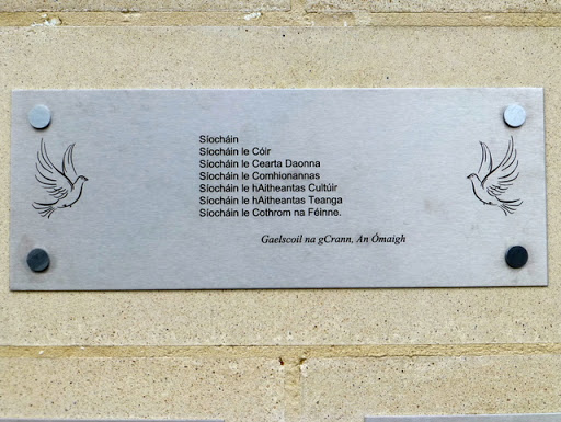 Peace Pledge, Gaelscoil na gCrann, An Ómaigh