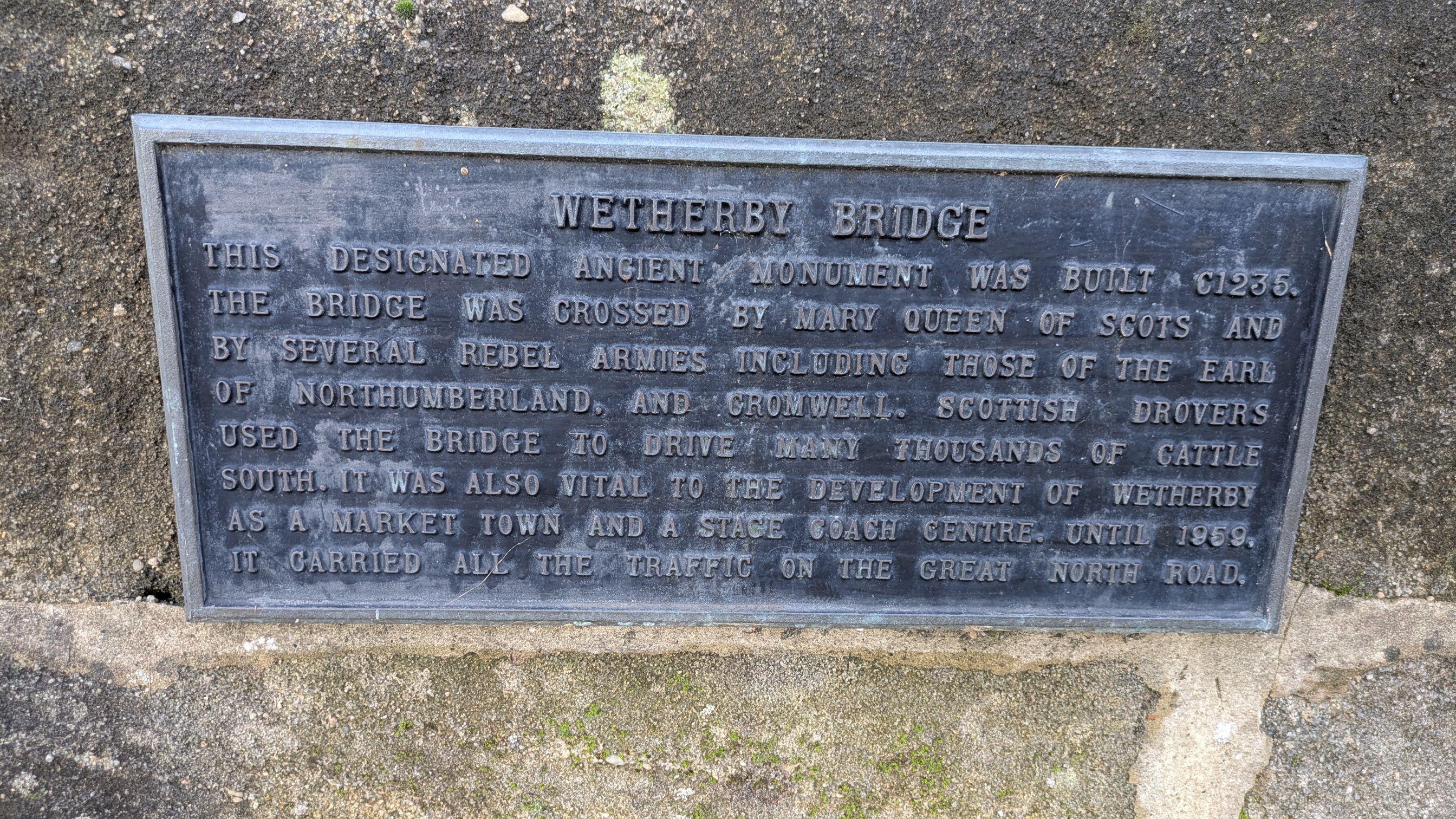 Wetherby Bridge, Wetherby near Leeds, West Yorkshire