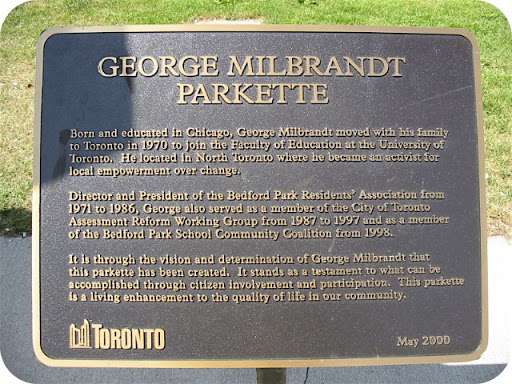 George Milbrandt Parkette