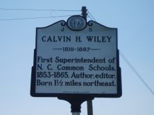CALVIN H. WILEY 1819-1887
