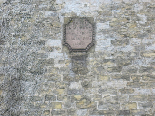 Plaque  on  Howlgate  Farmhouse