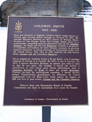 Goldwin Smith 1823-1910