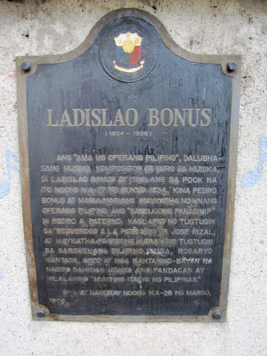Ladislao Bonus historical marker