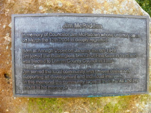 Plaque, Jim McPadden