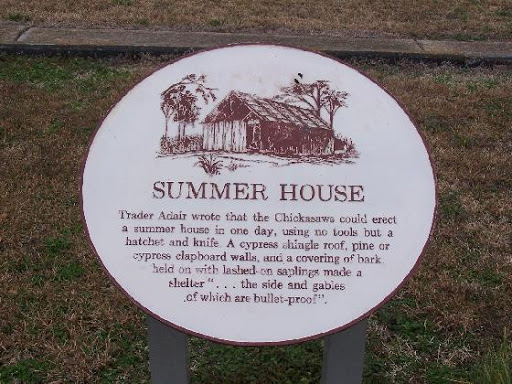 Chickasaw Village Historical Marker