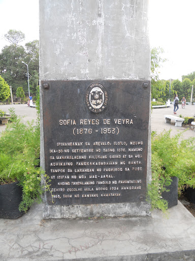 Sofia Reyes de Veyra historical marker