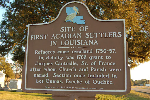 Site of First Acadian Settlers in Louisiana