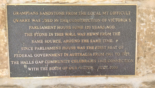 Grampians Sandstone memorial