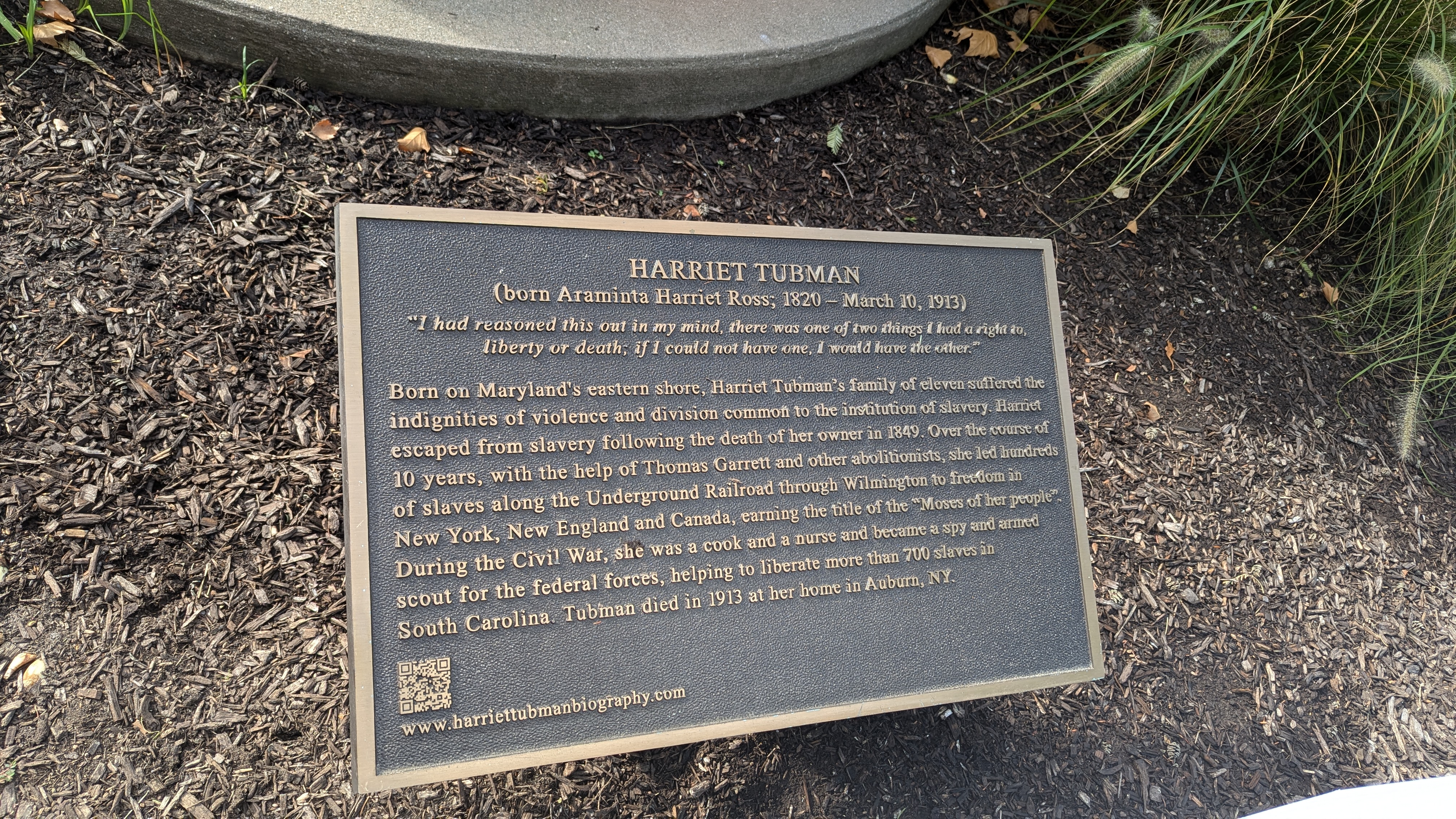 Harriet Tubman, Wilmington