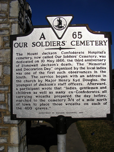 Our Soldiers Cemetery A65