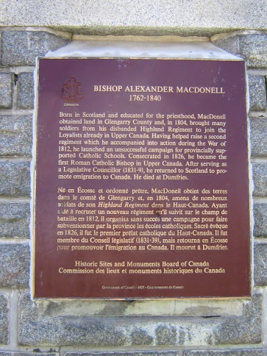 Bishop Alexander Macdonell 1762-1840