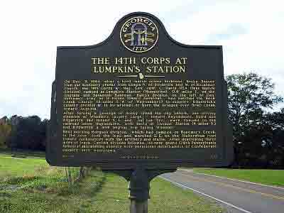 The 14th Corps at Lumpkin's Station