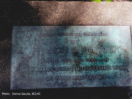 Frances Willard Plaque