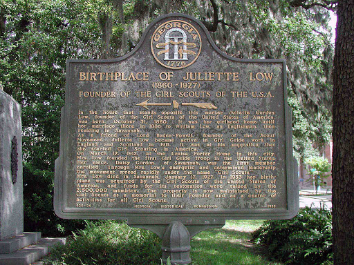 Birthplace of Juliette Low (1860&mdash;1927)