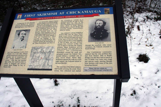 First Skirmish at Chickamauga