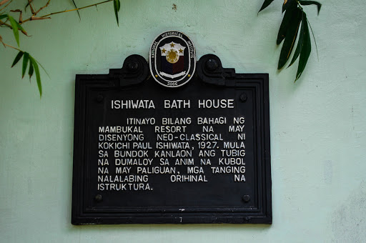 Ishiwata Bath House historical marker