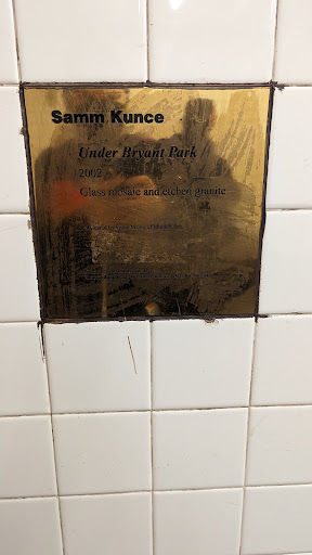 Samm Kunce, "Under Bryant Park"