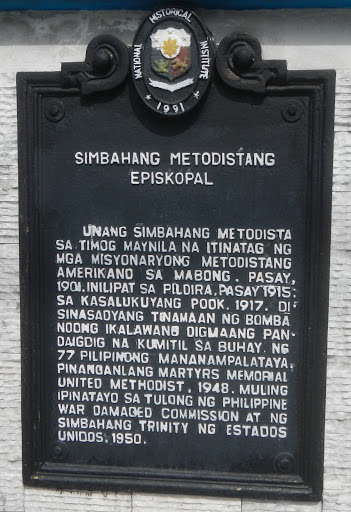 Methodist Episcopal Church historical marker