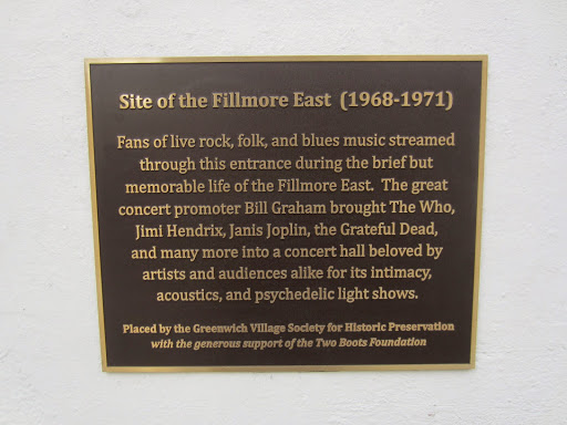 Site of the Fillmore East