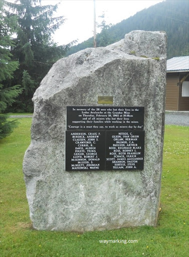 Granduc Mine Plaque
