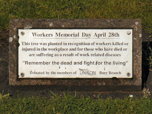 Workers' Memorial Plaque