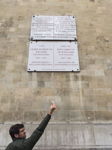 Here Lies King James VII of Scotland