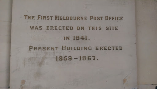 Post Office Plaque